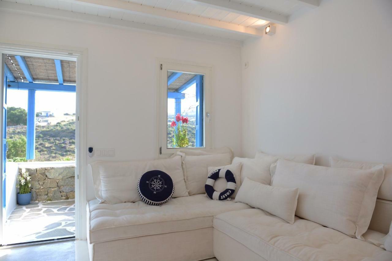 Luxury White Maisonette Kalafatis Exterior foto