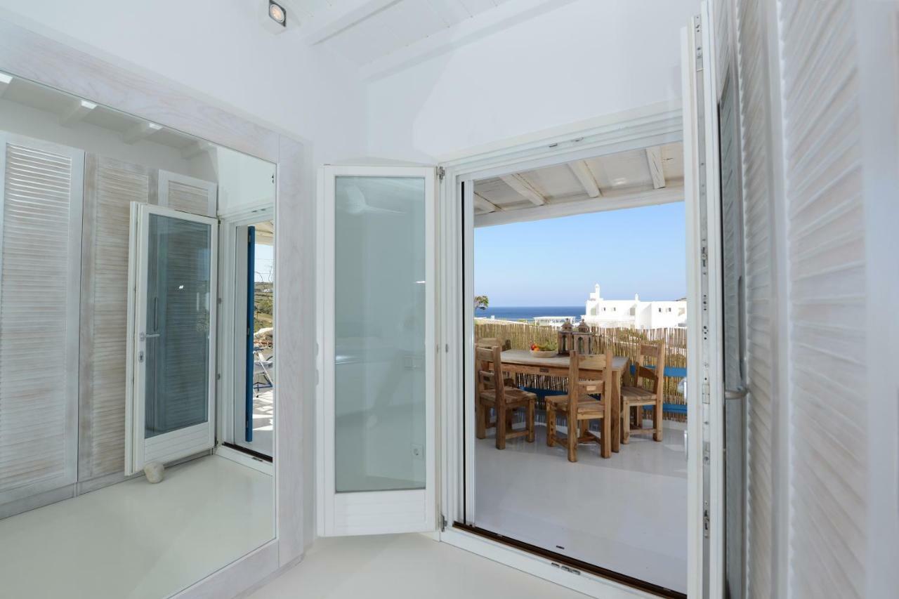Luxury White Maisonette Kalafatis Exterior foto